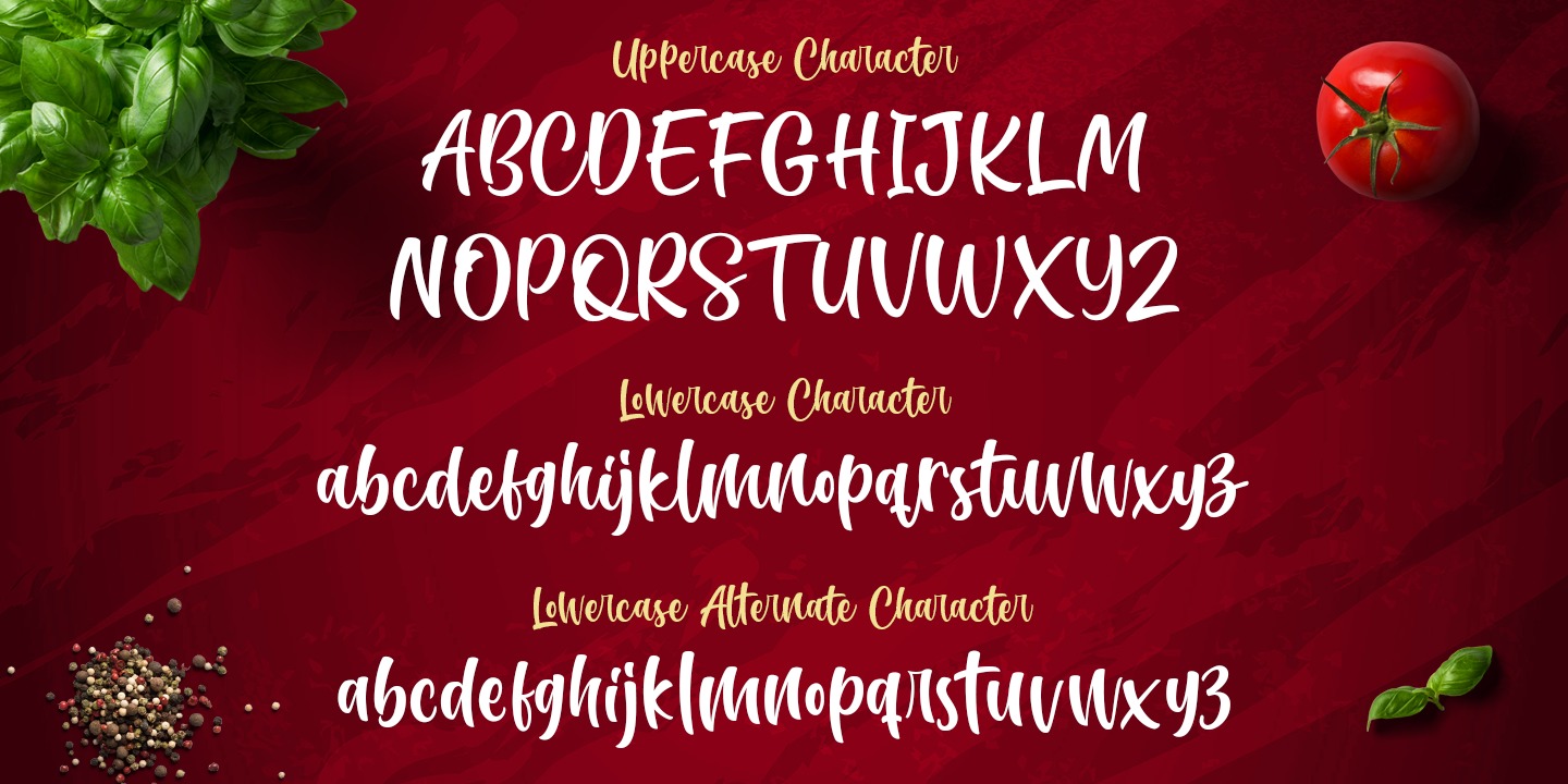 Example font Sugar Charm #3